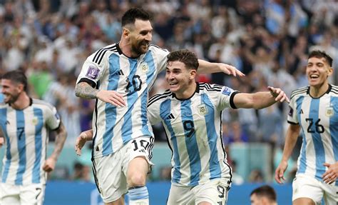 Argentina goleó a Croacia y se clasificó a la final del Mundial Qatar 2022