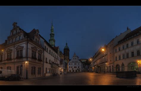 Marktplatz in Pirna am Abend August 2015 Jörg Weitzenberg Flickr