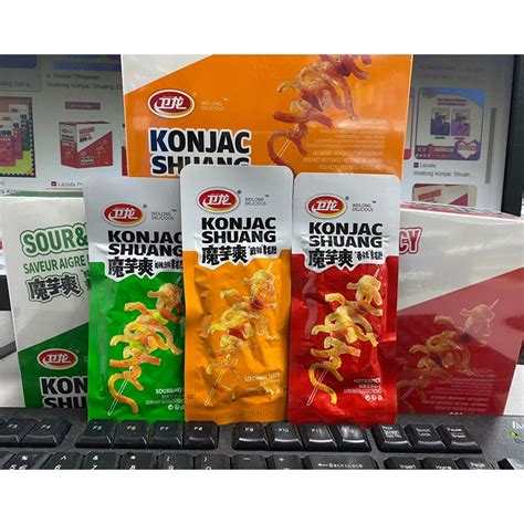 Weilong Spicy Konjac Shuang Snacks G Small Pouch Shopee Philippines