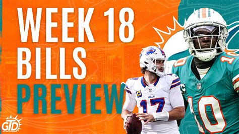 Miami Dolphins Vs Buffalo Bills Week 18 Preview Youtube