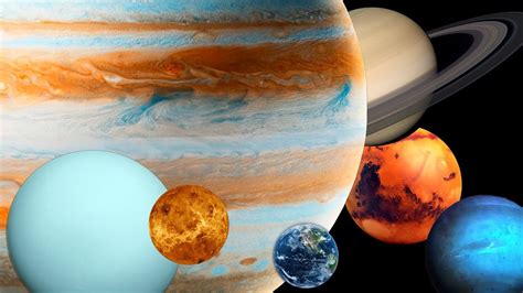 Planets Of The Solar System By Size - canvas-source