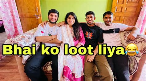 Sabse Jyada Paisa Kis Bhai Ne Diya 😍 Rakshabandhan Vlog Youtube