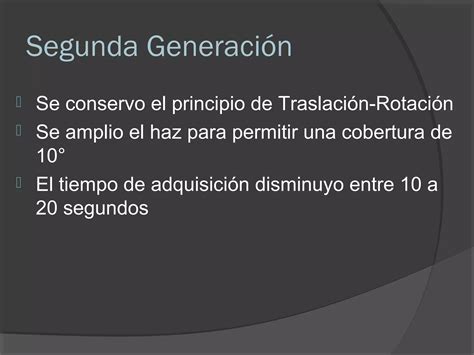 Clase Generaciones Tomografos Ppt