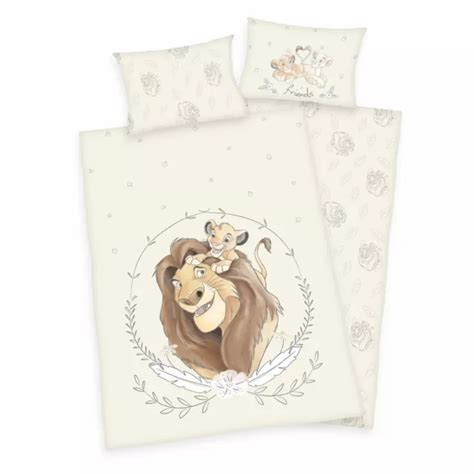 DISNEY KÖNIG DER Löwen Simba Mufasa Bébé Linge de Lit Set Lion Guard