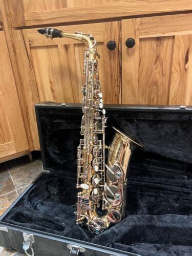 Selmer Alto Saxophone Gold Pearl Keys Ebay