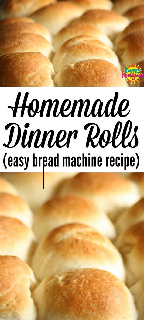 Best Bread Machine Dinner Rolls Happy Hooligans