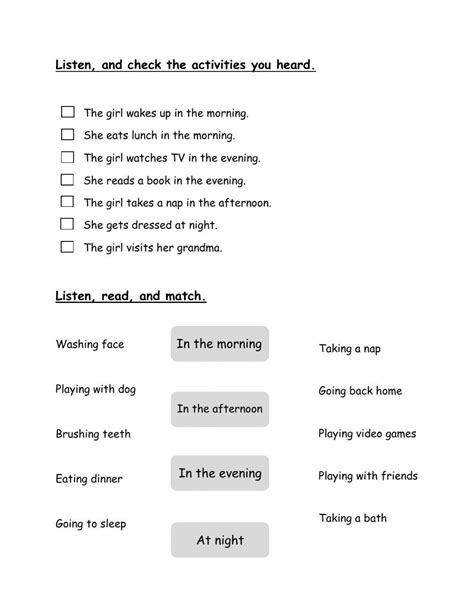 pair activity  exercise   worksheets