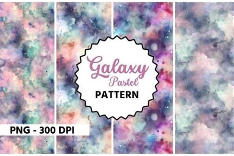 Galaxy Stars Pastel Pattern Graphic by Mystic Oasis · Creative Fabrica