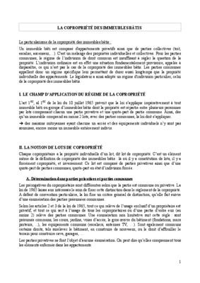 Copropriete Des Immeubles Batis Pdf Notice Manuel D Utilisation