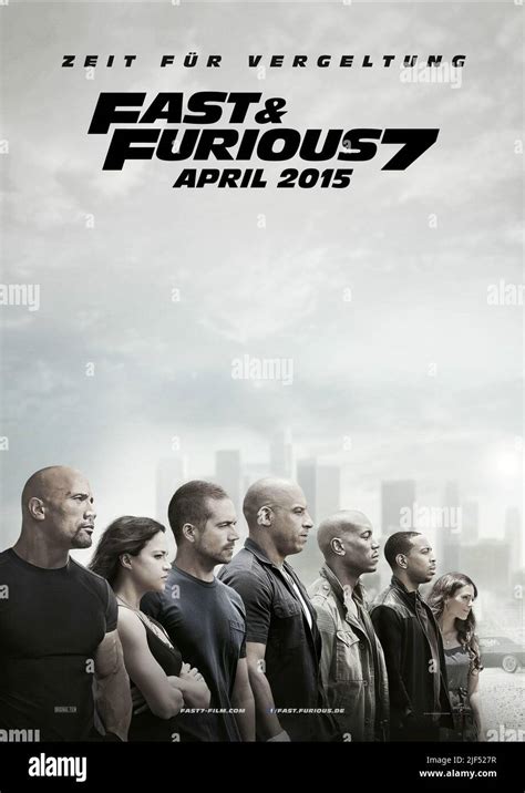 JOHNSON,RODRIGUEZ,WALKER,DIESEL,GIBSON,BRIDGES,POSTER, FAST and FURIOUS ...