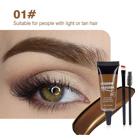 Donggwts 10ml Liquid Eyebrow Color Rich Long Lasting Natural Glow In