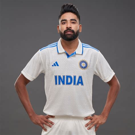 Adidas India Cricket Test Jersey Men White Adidas Uae