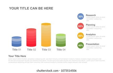 Business Infographic Bar Chart Design Template Stock Vector (Royalty ...