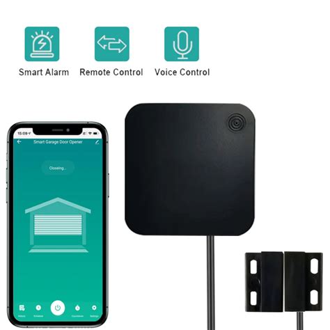 Sensor Inteligente De Puerta De Garaje Controlador De Puerta Con Wifi