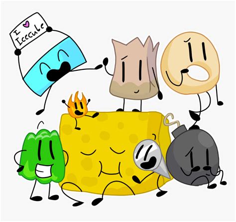 Team Ice Cube Bfdi Clipart , Png Download, Transparent Png - kindpng