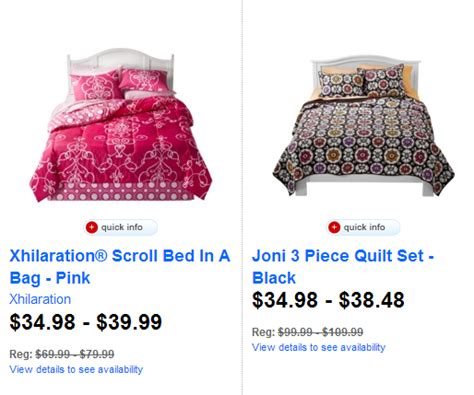 Target- Clearance Bedding Sets: Up to 65% Off Online!