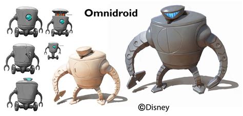 Sam's Tasty Art: Re-post of Infinity Incredibles Omnidroids | Disney infinity, Character design ...