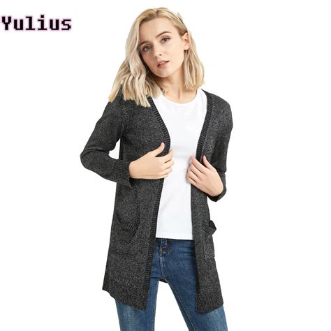 Summer Casual Long Knit Cardigan For Women 2019 Autumn Fashion Thin