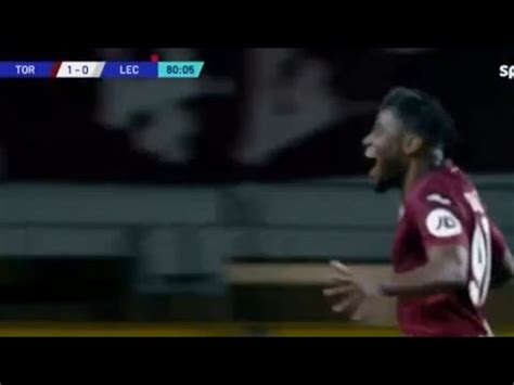 Gol de Duván Zapata Torino vs Lecce 2 0 Todos los goles y resumen