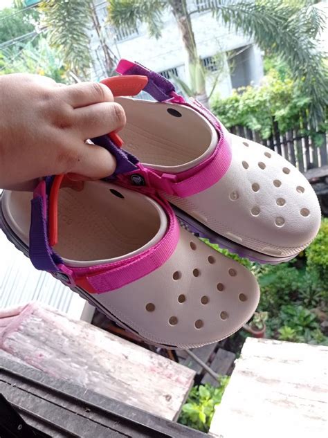 Crocs Classic Hiker Clog In Stucco Multi W9 Women S Fashion Footwear Wedges On Carousell