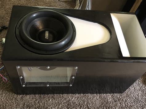 Custom Labyrinth Style Subwoofer Box Build Sundown X8 V 3 Part1 Artofit