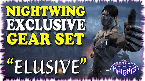 Nightwing Weapons Gear