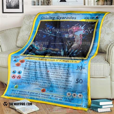 Pokemon Gyarados Vmax Blanket Hot Sale