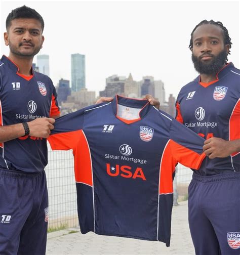 USA Official Players Cricket Jersey | Team USA Cricket Jersey