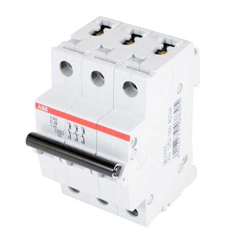 Abb S C Mini Circuit Breaker Pole Amps Y Vac