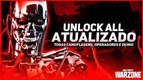 UNLOCK WARZONE ATUALIZADO SEASON 4 2022 Tudo Desbloqueado YouTube