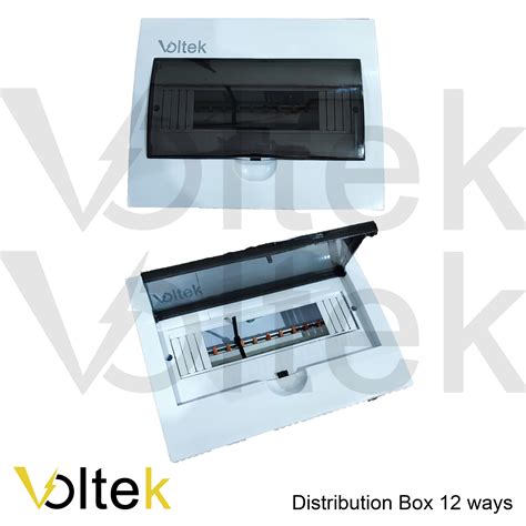 Distribution Box For Miniature Breaker Plastic Enclosure Panel Board