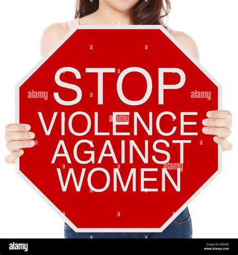 Stop Violence Against Women Stock Photo - Alamy