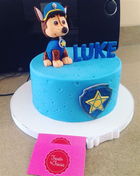 Paw patrol Chase cake Third Birthday, Boy Birthday, Birthday Ideas ...