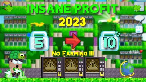 INSANE PROFIT In GROWTOPIA EASY DLS How To Get RICH FAST In