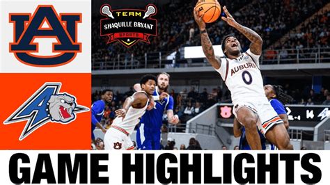 Auburn vs UNC Asheville Highlights | NCAA Men's Basketball | 2023 ...