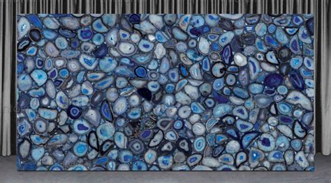 Best Blue Agate Slabs Semi Precious Slab Fusion Gemstones