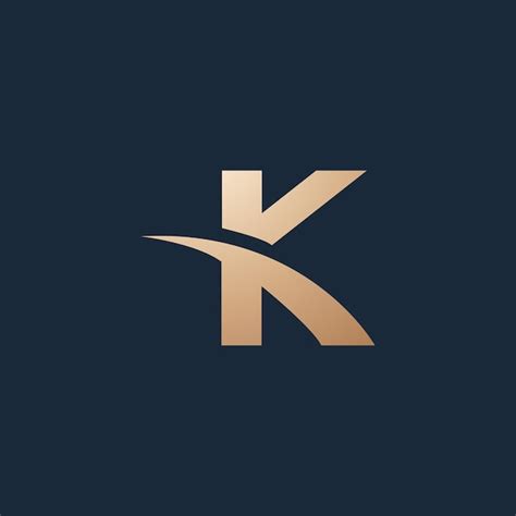 Premium Vector K Letter Logo Design Vector Image