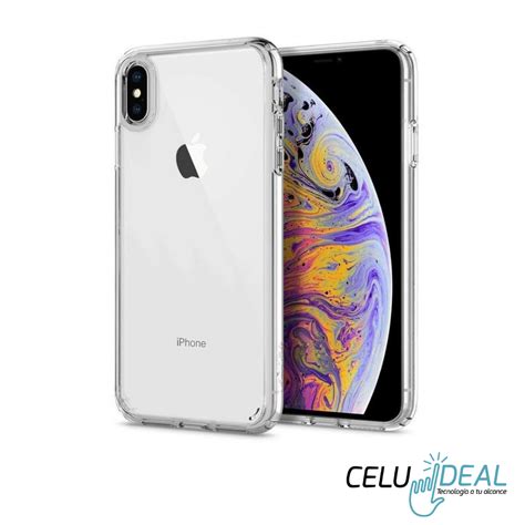 Estuche Transparente Iphone Xs Max Celuideal