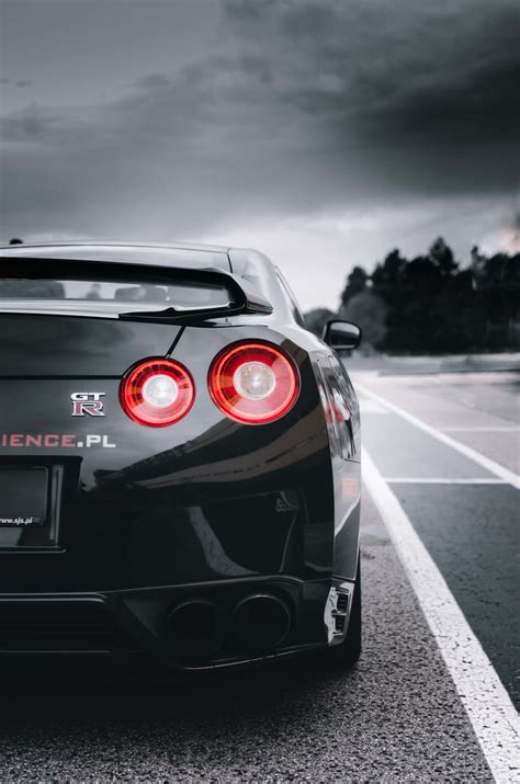 Nissan GTR Black Road 4k Wallpaper 4K, 55% OFF