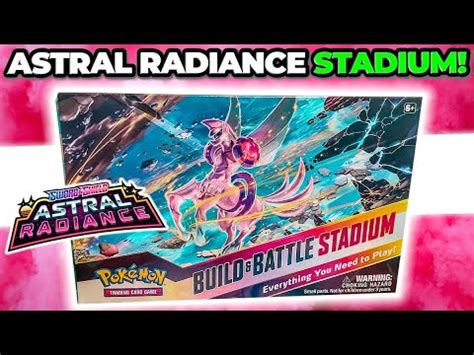 Pokemon Astral Radiance Build Battle Stadium Box Opening Youtube