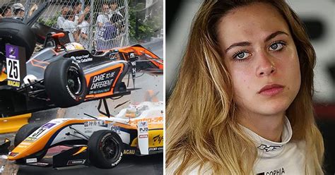 She May Have Fractured Her Spine In A Horrific Crash But 17 Yo Sophia Floersch Promises To Race