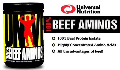 100 Beef Aminos Universal Nutrition