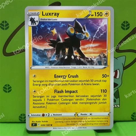 Jual Luxray U S9 039100 Kartu Pokemon Tcg Indonesia Kota Bekasi