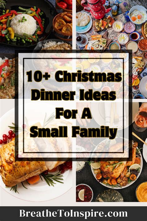 10+ Christmas Dinner Ideas For Small Family (for 2, 3, 4, 5, 6 Members ...