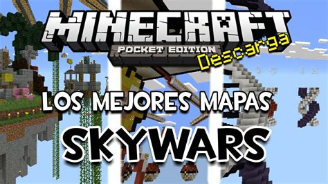 LOS MEJORES MAPAS DE SKYWARS PARA MINECRAFT PE 0 15 0 Descarga