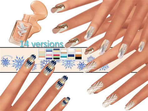 Beauty Nails Art The Sims P Sims Clove Share Asia T Ng H P