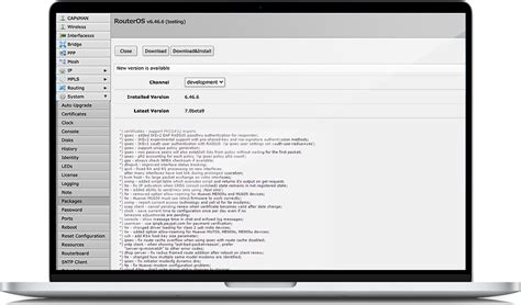 MikroTik Routers and Wireless - Software