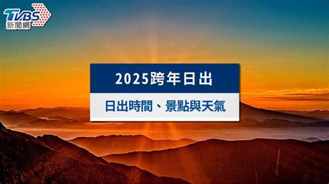 2025跨年日出全攻略：日出時間、元旦日出景點、跨年天氣一覽│tvbs新聞網