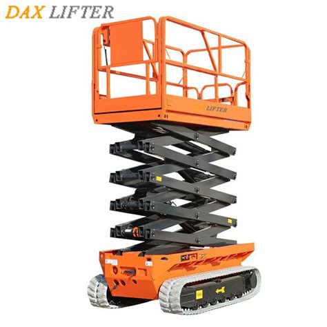 China Crawler Type Self Propelled Scissor Lift Suppliers Factory Good