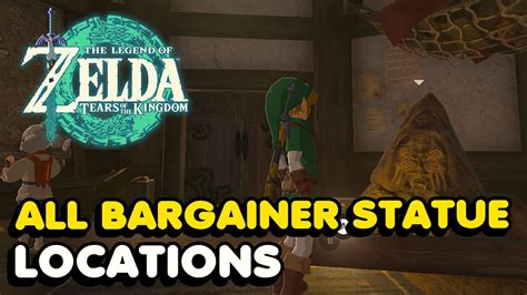 All 7 Bargainer Statue Locations In Zelda Tears Of The Kingdom YouTube